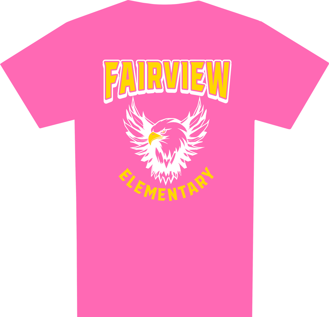 THE PINK FAIRVIEW ELEMENTARY TEE