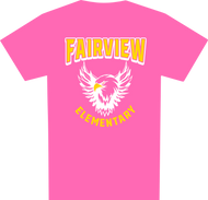 THE PINK FAIRVIEW ELEMENTARY TEE