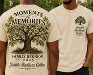 Moments of Memories Family Reunion 2026 T-Shirt