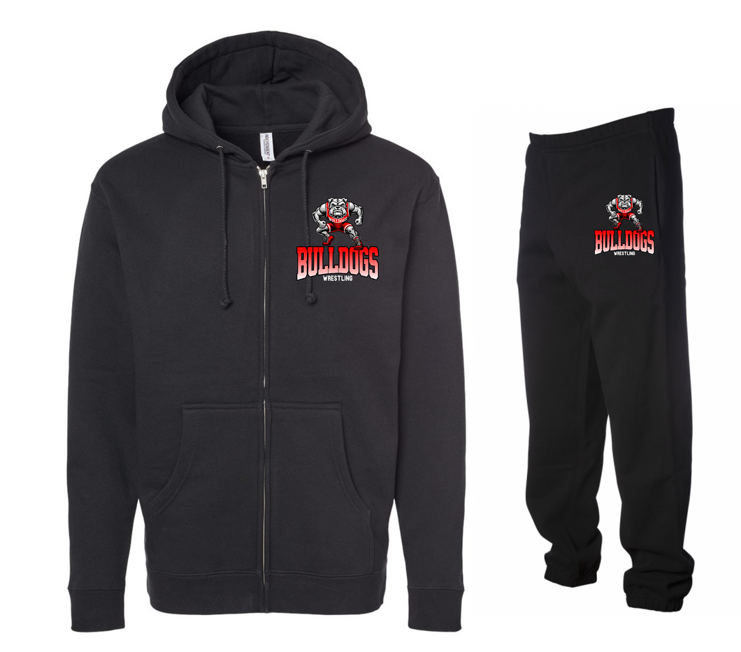 The Wrestling Bulldog warm up set