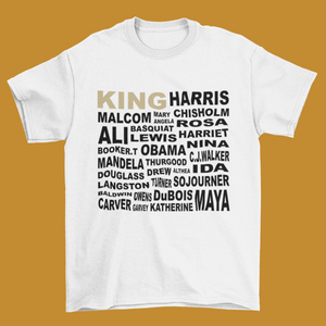 Ohso Black History White Tee
